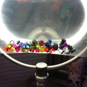 Assorted 2g gauge earrings